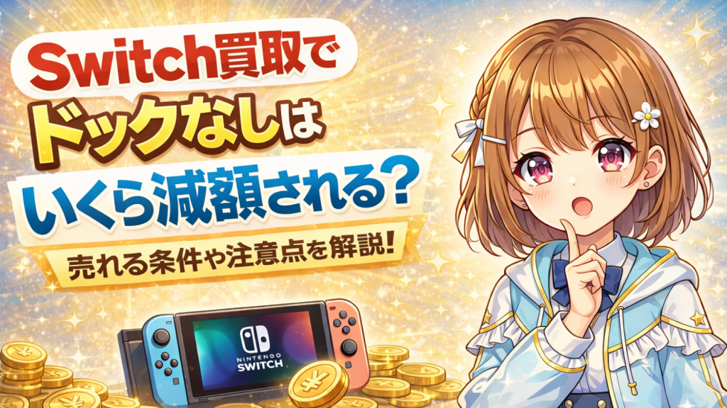 switch 買取 ドックなし